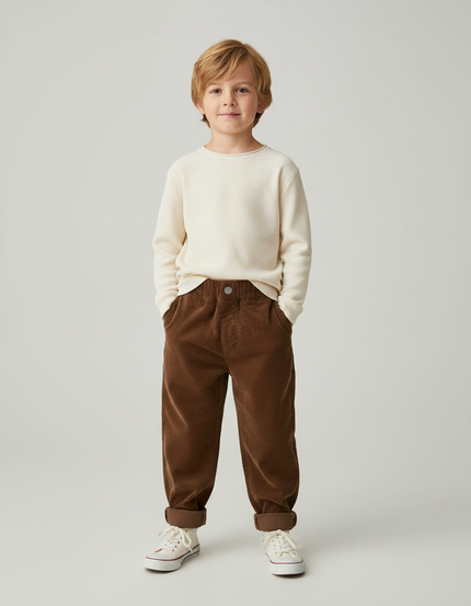 Pantalon Marron 37c9 - Cordé