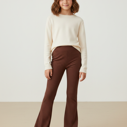 Pantalon Marron 5c82 - Maille