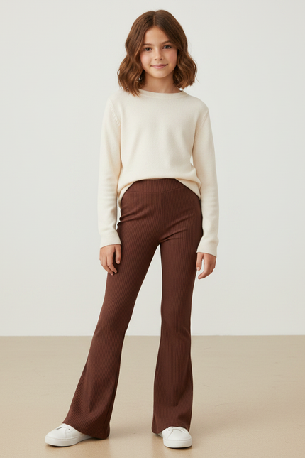 Pantalon Marron 5c82 - Maille