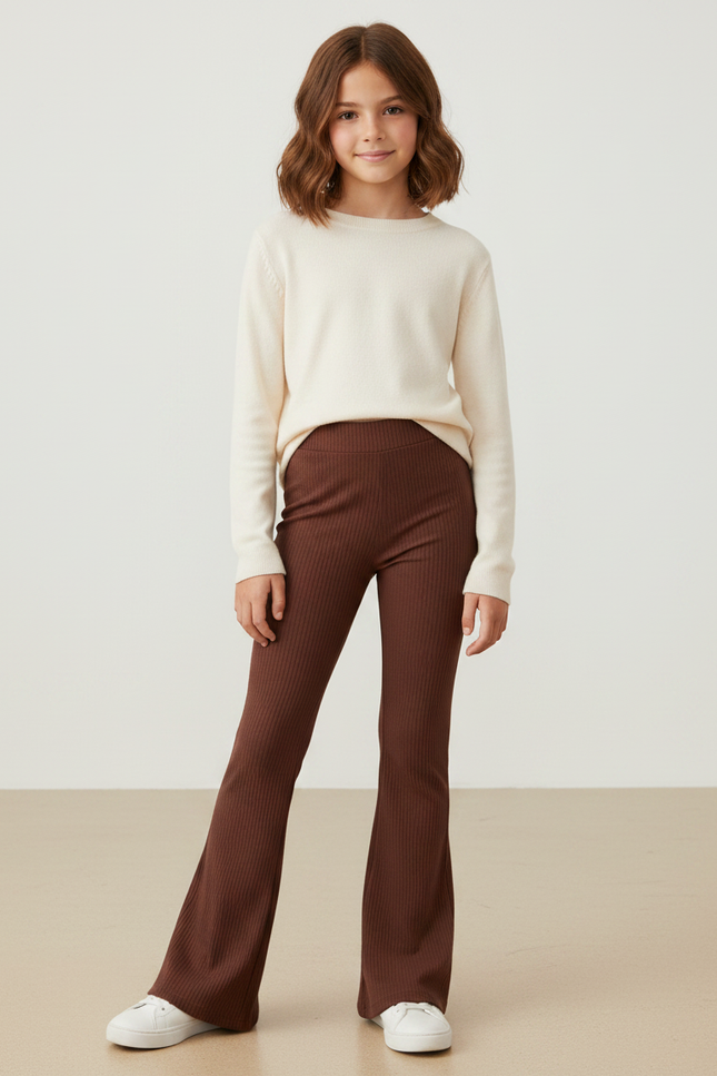 Pantalon Marron 5c82 - Maille