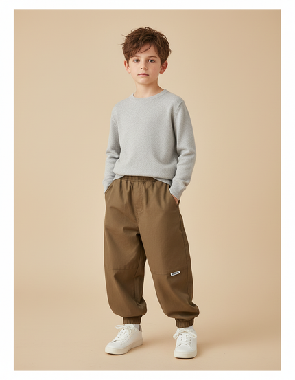 Pantalon Marron A427 - Toile