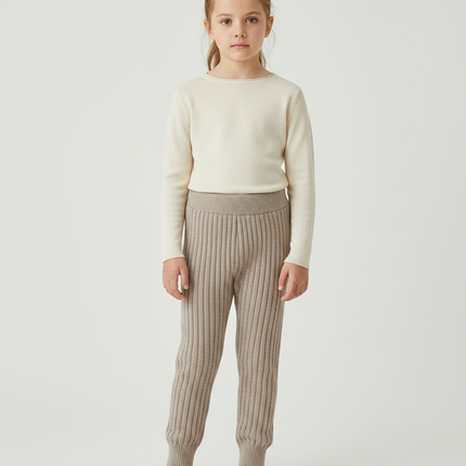 Pantalon Marron 08c3 - Maille