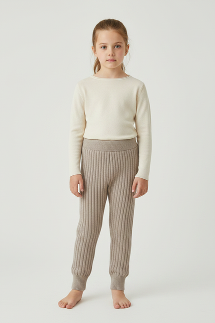 Pantalon Marron 08c3 - Maille
