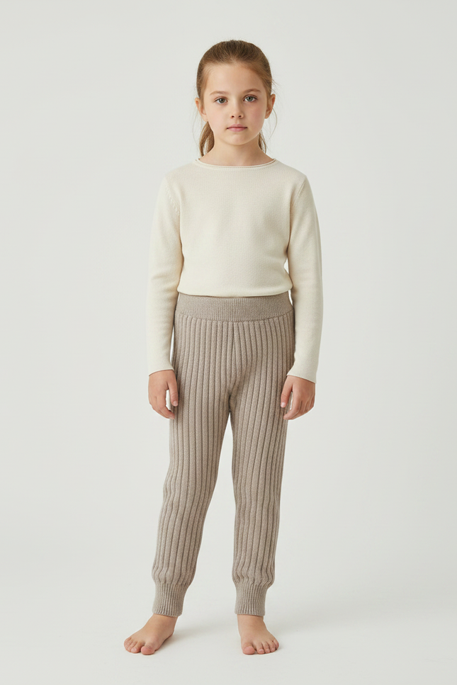 Pantalon Marron 08c3 - Maille