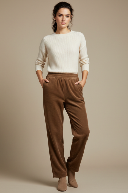 Pantalon Marron 3cdf - Cordé