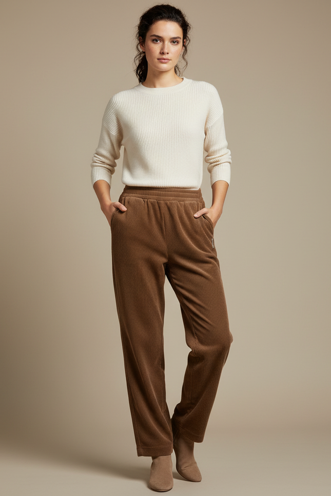 Pantalon Marron 3cdf - Cordé