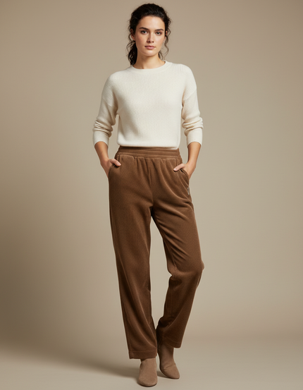 Pantalon Marron 3cdf - Cordé