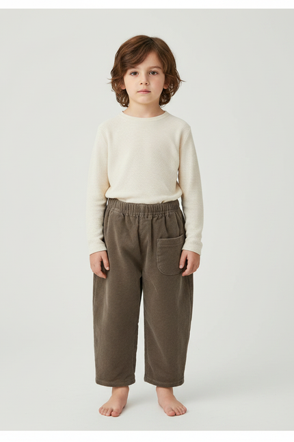 Pantalon Marron 8c73 - Cordé