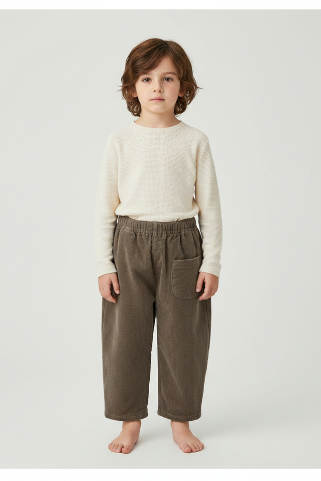 Pantalon Marron 8c73 - Cordé