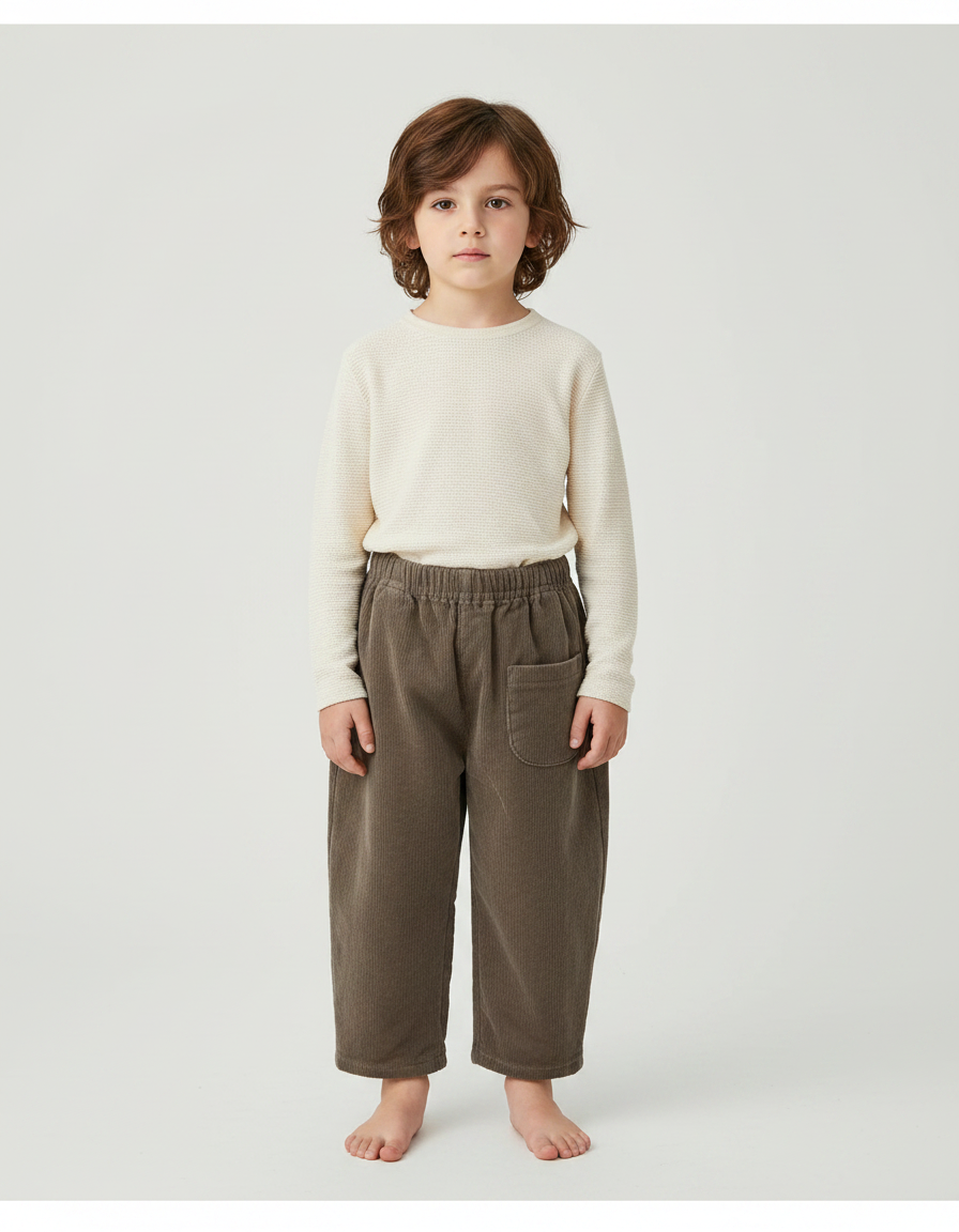 Pantalon Marron 8c73 - Cordé