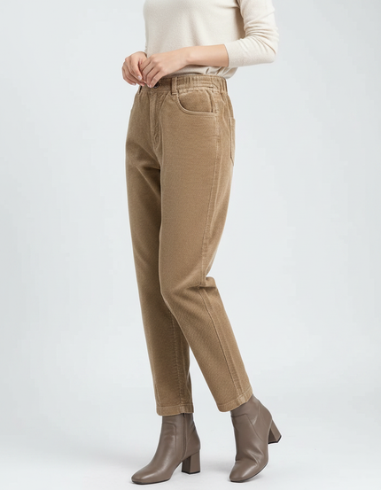 Pantalon Marron 2e90 - Camel Cordé