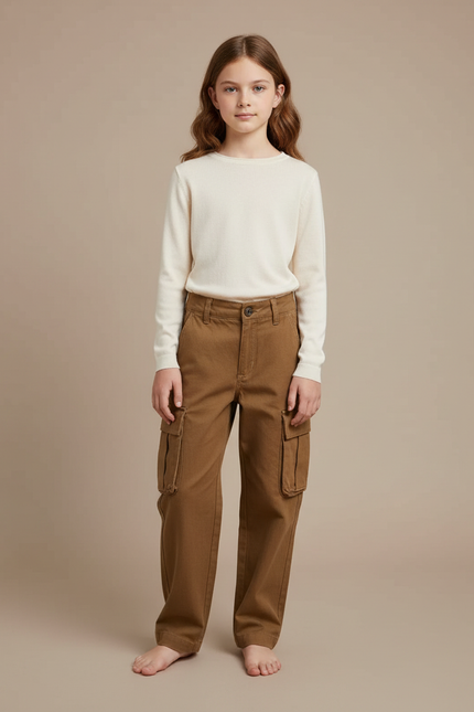 Pantalon Marron 1cf9 - Toile