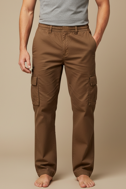 Pantalon Chasse Marron - Toile