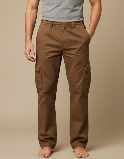Pantalon Chasse Marron - Toile