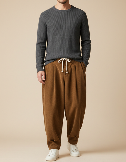 Pantalon Marron 9fe6 - Cordé