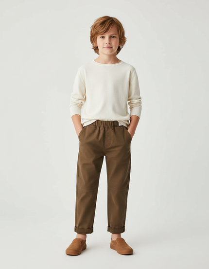 Pantalon Carpenter Marron - Kaki Toile