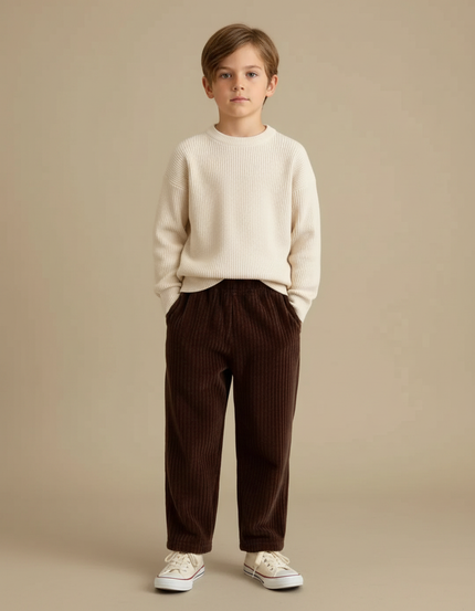 Pantalon Marron 3f5b - Cordé