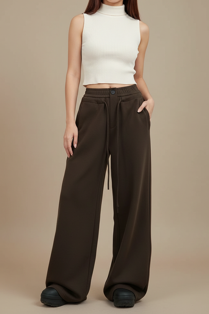 Pantalon Marron 4b64 - Molleton