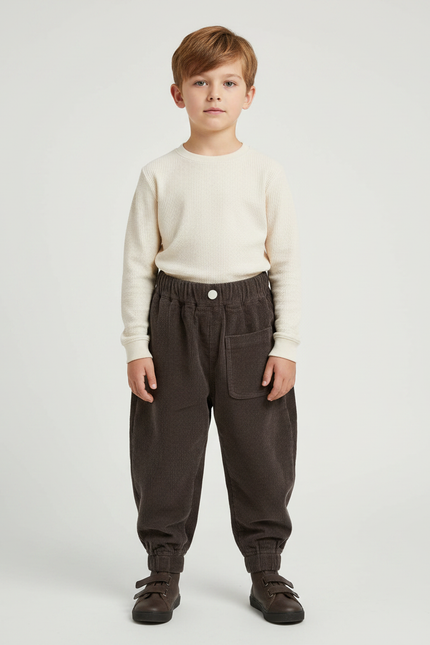 Pantalon Marron 66cc - Cordé