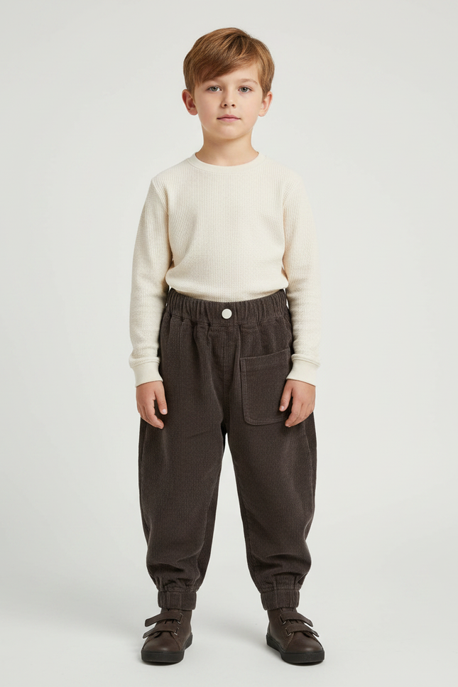 Pantalon Marron 66cc - Cordé
