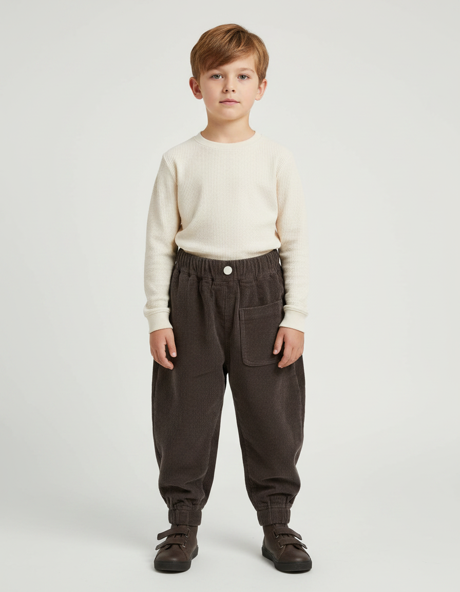 Pantalon Marron 66cc - Cordé