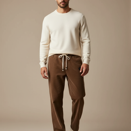 Pantalon Marron 2269 - Cordé