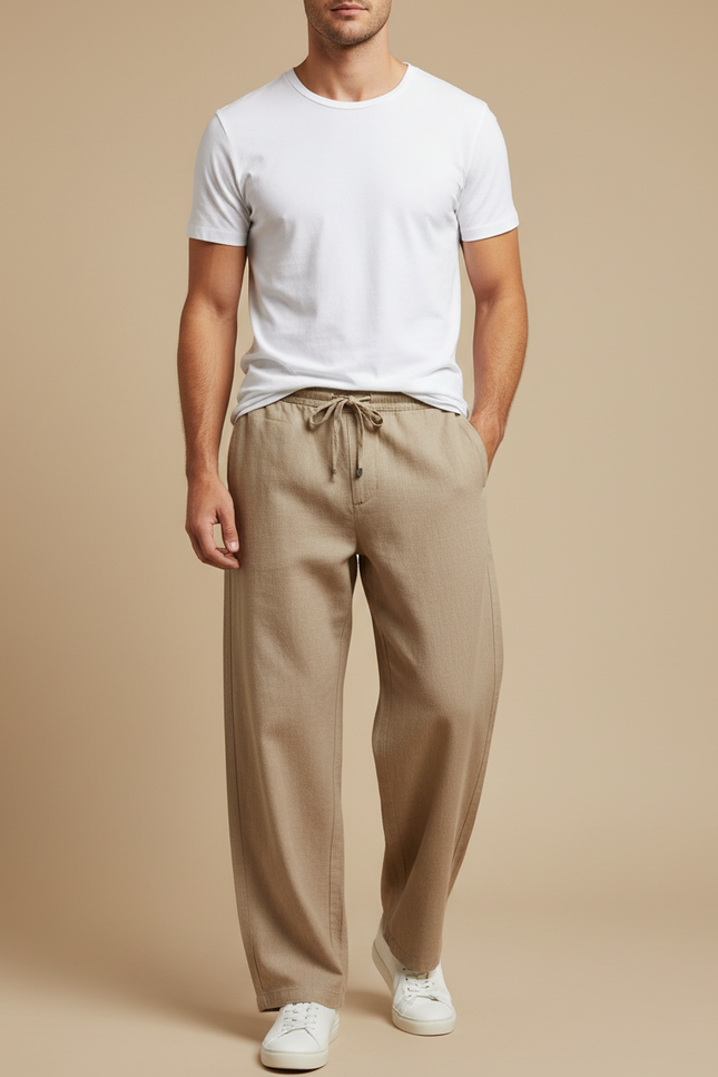 Pantalon Marron F583 - Lin