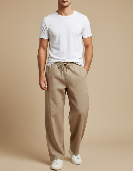Pantalon Marron F583 - Lin