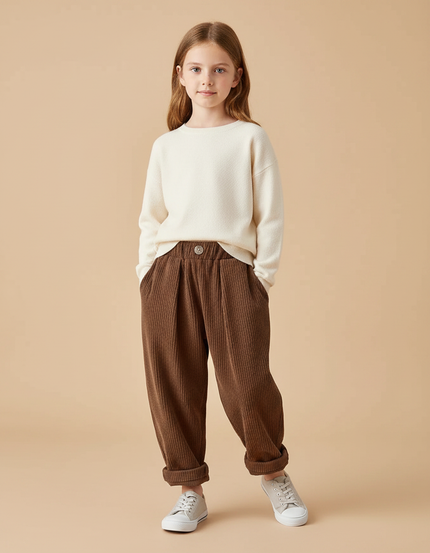 Pantalon Marron C6cf - Cordé