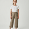 Pantalon Marron Coton Ample Poches Enfant - Kaki