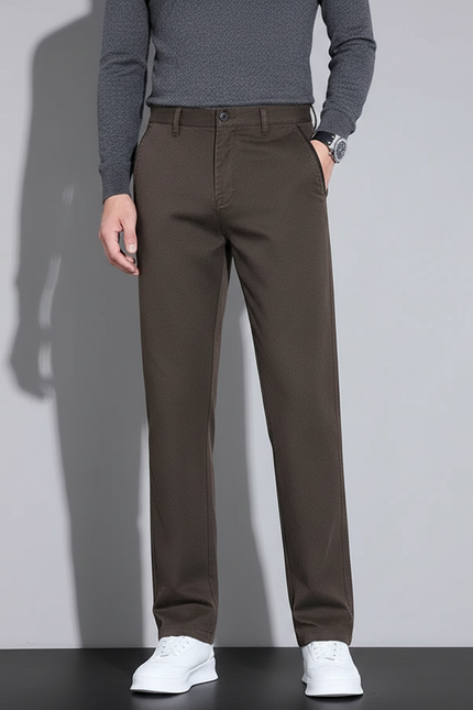 Pantalon Chino Marron - Gabardine