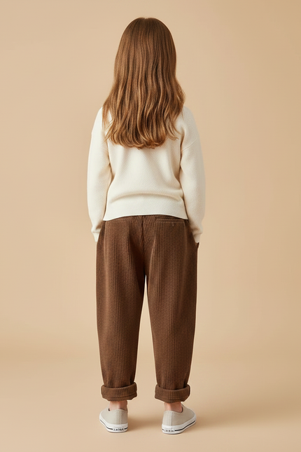 Pantalon Marron C6cf - Cordé - vue 2