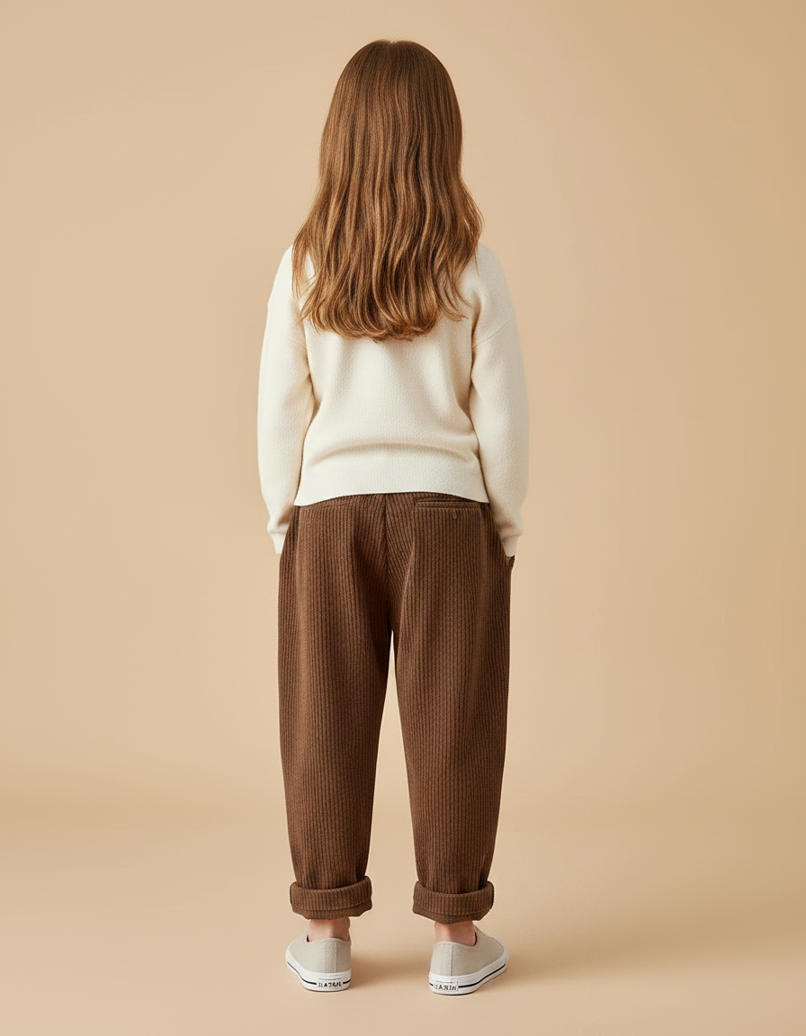 Pantalon Marron C6cf - Cordé - vue 2