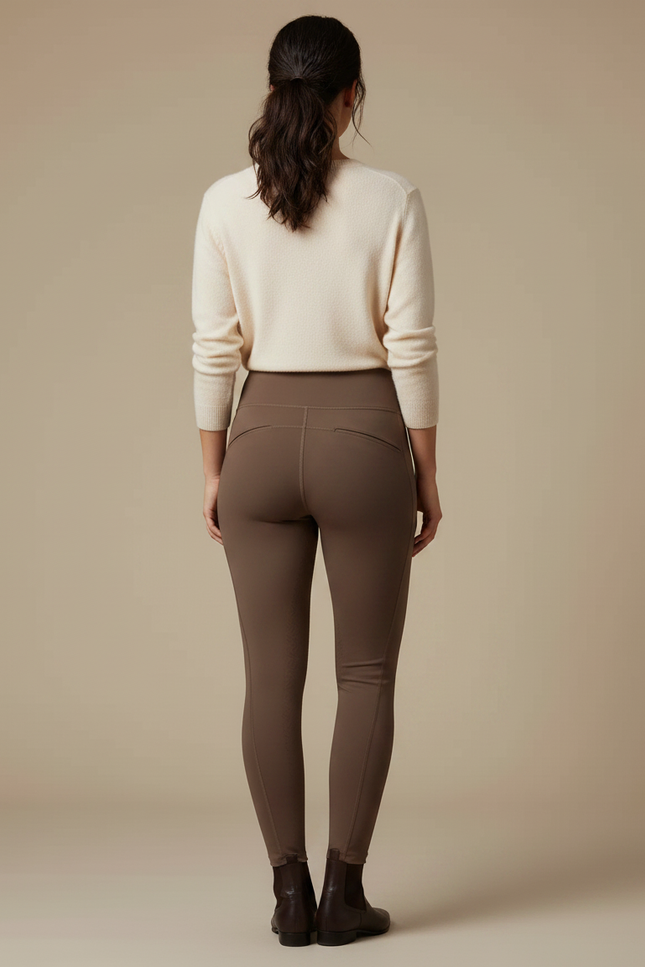 Pantalon Équitation Marron - Polyester - vue 2