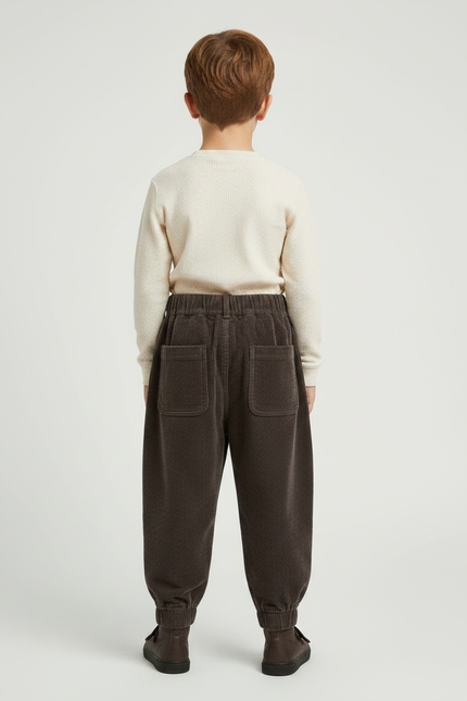 Pantalon Marron 66cc - Cordé - vue 2