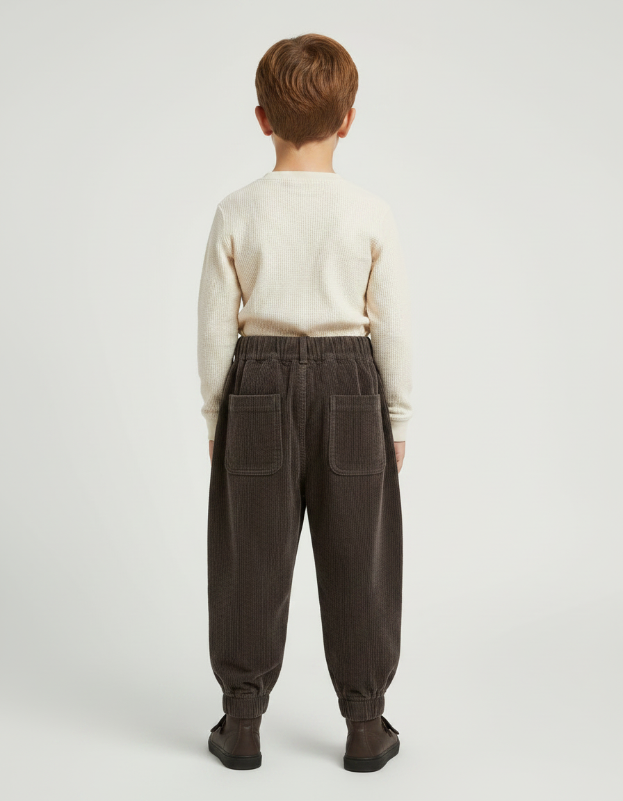 Pantalon Marron 66cc - Cordé - vue 2