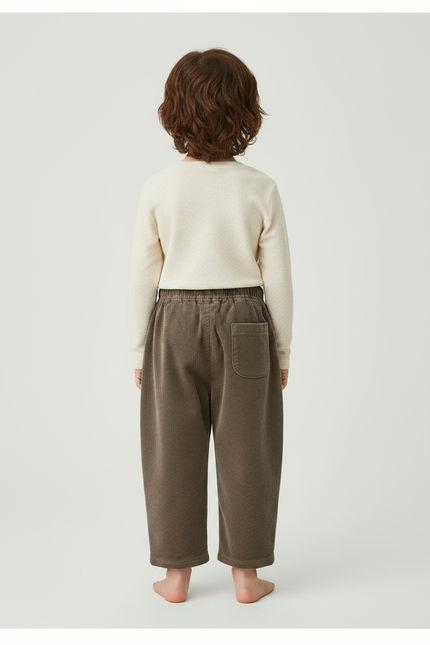 Pantalon Marron 8c73 - Cordé - vue 2