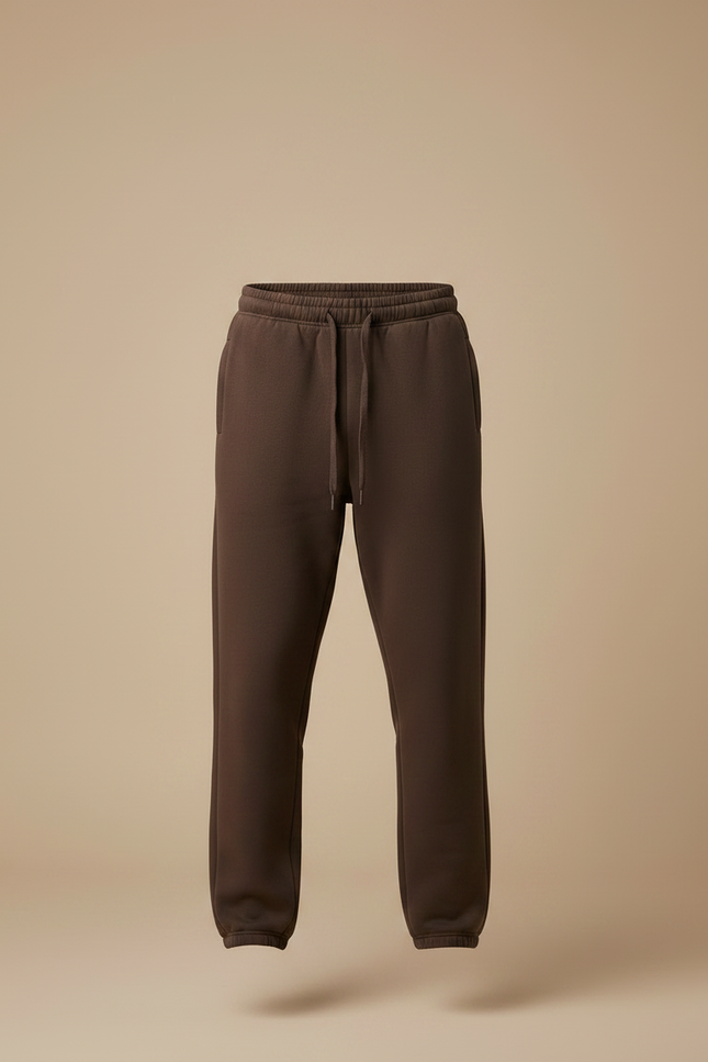 Pantalon Marron Molletonné Confortable Décontracté Homme - vue 3
