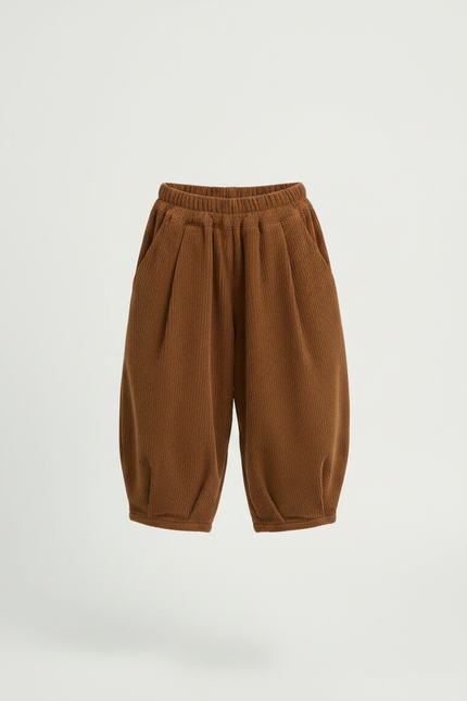 Pantalon Marron 3cc3 - Cordé - vue 3