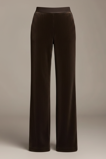 Pantalon Marron 9b06 - Cordé - vue 3