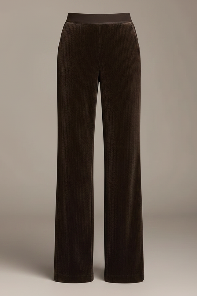 Pantalon Marron 9b06 - Cordé - vue 3