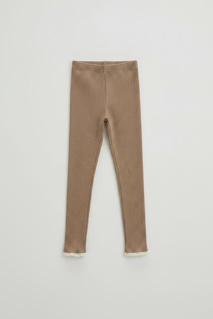 Pantalon Marron Enfant - Maille - vue 3