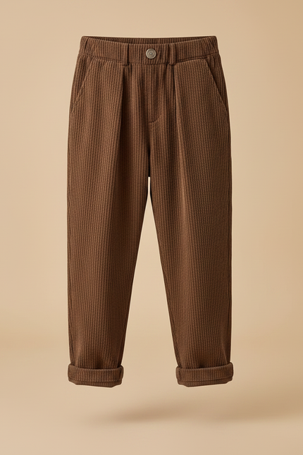 Pantalon Marron C6cf - Cordé - vue 3