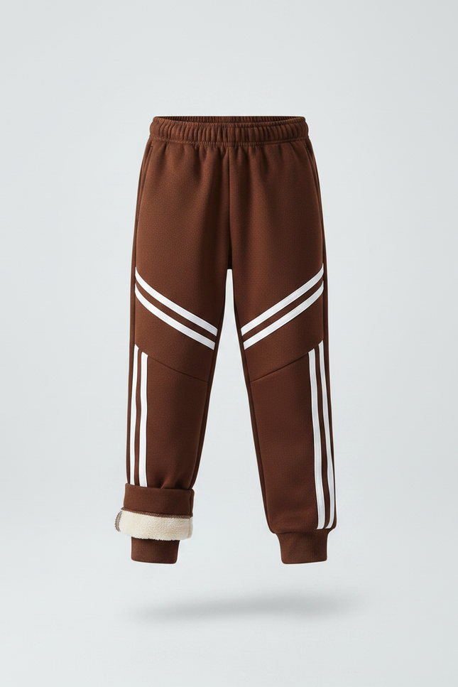 Pantalon Marron Garçon - Molleton - vue 3