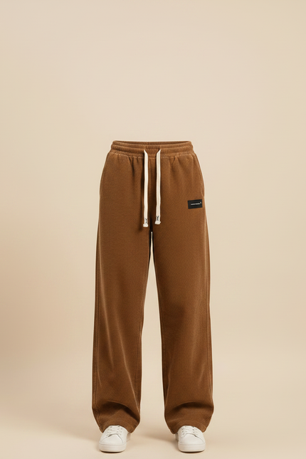 Pantalon Marron 701b - Cordé - vue 3