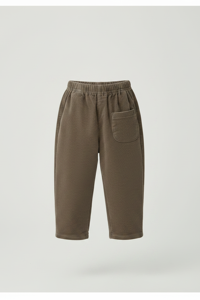 Pantalon Marron 8c73 - Cordé - vue 3