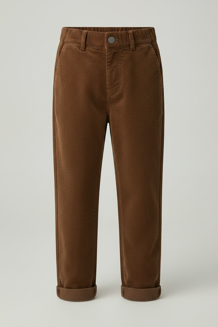 Pantalon Marron 37c9 - Cordé - vue 3