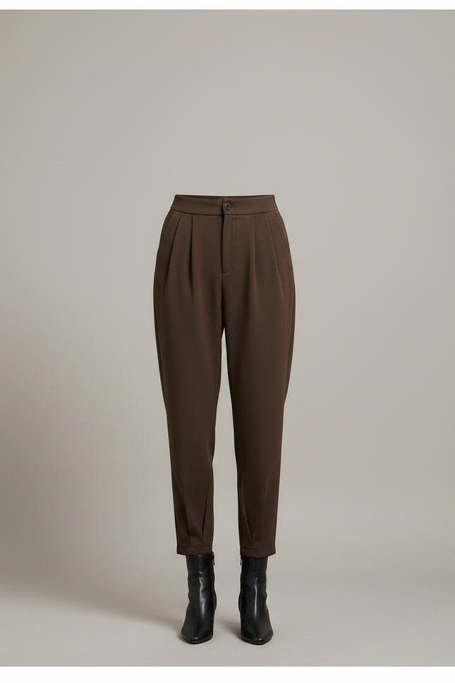 Pantalon 7/8 Marron Femme - Polyester - vue 3