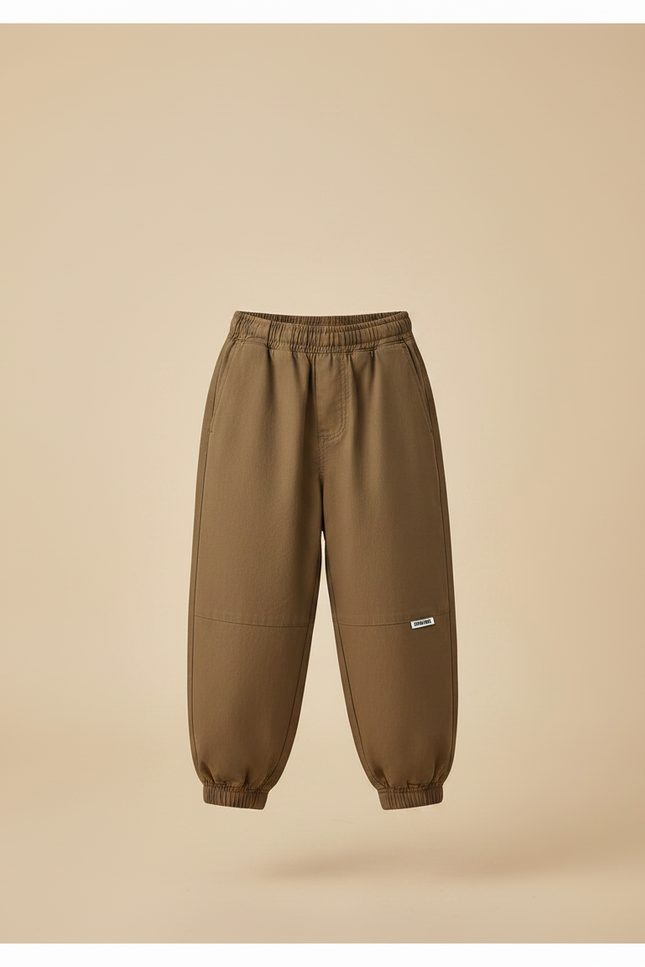 Pantalon Marron A427 - Toile - vue 3
