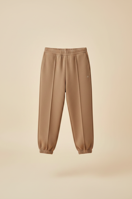 Pantalon Marron Coton Ample Décontracté Enfant Garçon - Molleton - vue 3